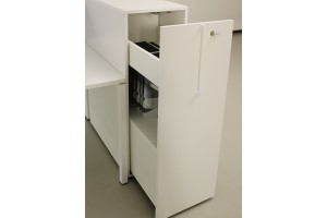 Офисный шкаф NOVA BASIC (раздвижные двери, маленький) 