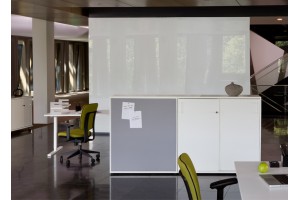 Офисный шкаф Uni высокий (узкий) 