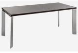 Дизайнерский стол Fermo 200см хромированные опоры 