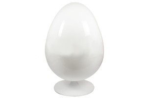 Кресло Ovalia Egg Chair красная ткань