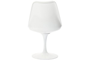 Стул Eero Saarinen  Tulip Chair красная подушка