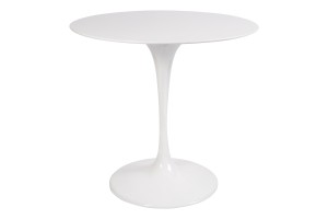 Стол Eero Saarinen Tulip Table белый Top MDF D80 глянцевый Стол Eero Saarinen Tulip Table белый Top MDF D80 глянцевый
