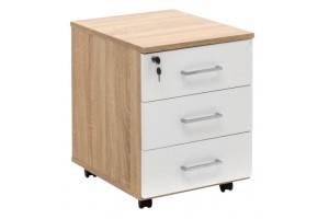 Тумба подкатная Tour Light Basic дуб калифорнийский/белый Тумба подкатная Tour Light Basic дуб калифорнийский/белый