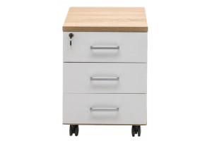 Тумба подкатная Tour Light Standard дуб калифорнийский/белый Тумба подкатная Tour Light Standard дуб калифорнийский/белый