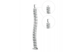 VERTEBRA кабель-канал СЕРЕБРИСТ. VERTEBRA кабель-канал СЕРЕБРИСТ.