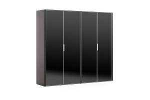 GALA Каркас шкаф высокий, 4дв ЧЕРНЫЙ GALA Каркас шкаф высокий, 4дв ЧЕРНЫЙ