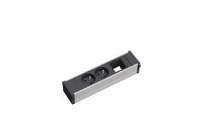 CONI small розетблок 2+1п СЕРО-ЧЕРНЫЙ CONI small розетблок 2+1п СЕРО-ЧЕРНЫЙ