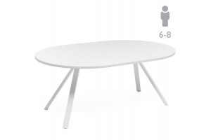 ASTRO Стол переговоров L180 БЕЛЫЙ/БЕЛЫЙ