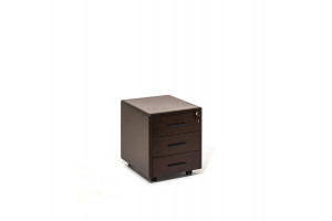 LEGNO Тумба подкатная 3 ящика ОРЕХ LEGNO Тумба подкатная 3 ящика ОРЕХ